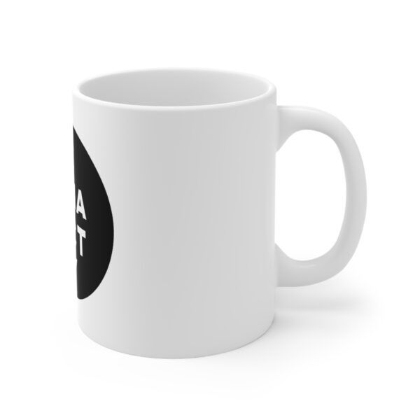 White Ceramic Mug, 11oz - Image 2